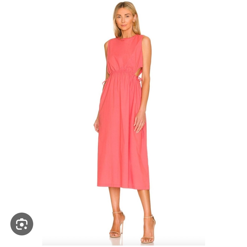 Rails Yvette Spiced Coral Cutout Dress Small - Picture 5 of 14